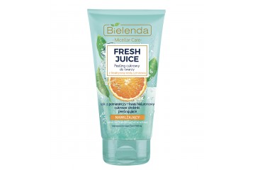 Сахарный пилинг для лица с биоактивной цитрусовой водой Апельсин Bielenda Fresh Juice Moisturizing Sugar Face Peeling Orange