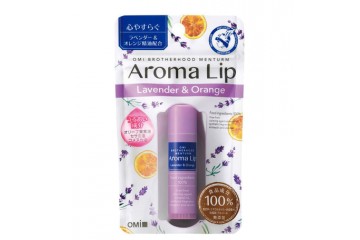 Бальзам восстанавливающий для губ «Лаванда-Цитрус» OMI Brotherhood Menturm Aroma Lip Lavender & Orange