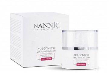Активная сыворотка в креме для сухой и чувствительной кожи Nannic Age Control Dry/Sensitive Skin