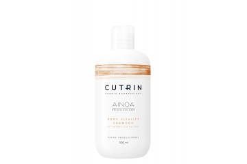 Укрепляющий шампунь для волос Cutrin Ainoa Body Vitality Shampoo 300 ml
