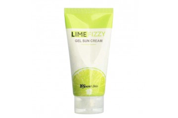Солнцезащитный крем для лица с экстрактом лайма Secret Skin Lime Fizzy Gel Sun Cream SPF50+ PA+++