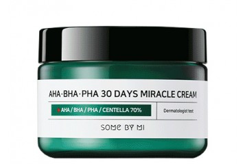 Кислотный крем для проблемной кожи Some By Mi AHA. BHA. PHA 30 Days Miracle Cream