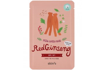 Тканевая маска для лица с красным женьшенем SKIN79 Fresh Garden Mask Red Ginseng
