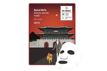 Тканевая маска для лица с лифтинг-эффектом SKIN79 Seoul Girl's Beauty Secret Mask Wrinkle Care