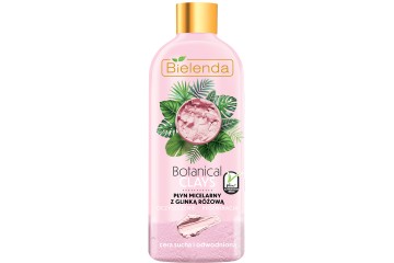 Мицеллярная жидкость с розовой глиной Bielenda Botanical Clays Vegan Micellar water Pink Clay
