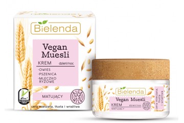 Матирующий крем для лица Bielenda Vegan Muesli Mattifying Cream