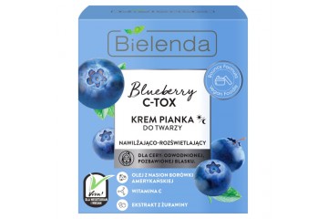 Крем-пенка для лица Bielenda Blueberry C-Tox Face Cream