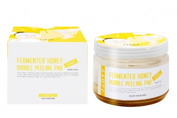 Спонж-пилинг обновляющий Wish Formula Fermented Honey Bubble Peeling Pad Jumbo 15 шт.