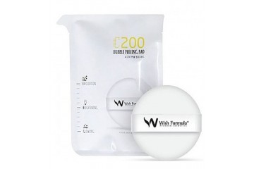 Спонж-пилинг для лица глубоко очищающий с витамином С Wish Formula C200 Bubble Peeling Pad 1 шт.