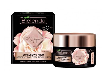 Роскошный восстанавливающий крем-концентрат для лица 60+ Bielenda Camellia Oil Luxurious Face Cream 60+