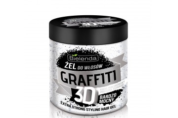 Гель для укладки волос Экстра сильной фиксации Bielenda Graffiti 3D EXTRA STRONG hair gel