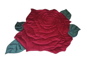 Детский игровой коврик в форме цветка розы Kuzya Production