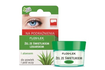 Гель для век с очанкой и алоэ Floslek Lid & under eye gel with eyebright and aloe