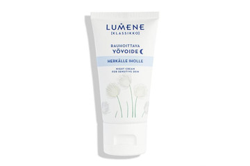 Нічний крем для чутливої ​​шкіри обличчя Lumene Klassikko Night Cream for Sensitive skin