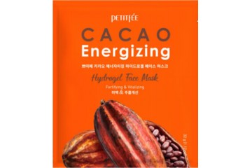 Гидрогелевая тонизирующая маска для лица с экстрактом какао Petitfee Cacao Energizing Hydrogel Face Mask 1 шт.