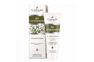Гель с живокостом для сухой кожи лица Floslek Comfrey gel for dry skin