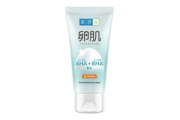 Пенка для умывания регулирующая жирность кожи Hada Labo AHA+BHA Oil Control Face Wash (HL-096)