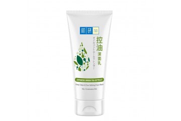 Крем-пенка для глубокого очищения пор с зелёным чаем Hada Labo Deep Clean & Pore Refining Face Wash (HL-103)