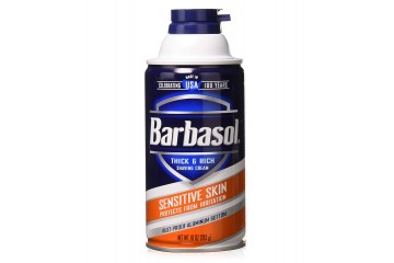 Крем-пена для бритья чувствительной кожи Barbasol Sensitive Skin Thick & Rich Shaving Cream 283g