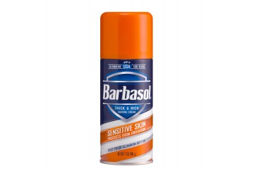 Крем-пена для бритья чувствительной кожи Barbasol Sensitive Skin Thick & Rich Shaving Cream 198g