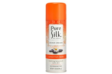 Крем-пена для бритья Pure Silk Sensitive Skin Spa Therapy Shave Cream