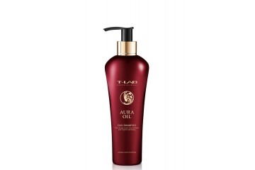 Шампунь для сияния волос T-Lab Professional Aura Oil DUO Shampoo 300 мл
