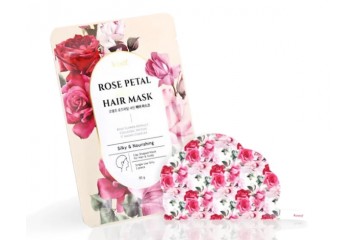 Питательная маска-шапочка для волос KOELF Rose Petal Satin Hair Mask