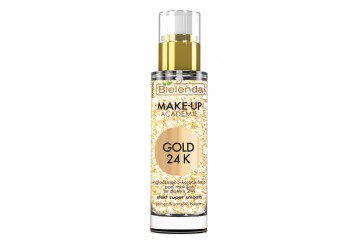 База под макияж Bielenda Make-up Academie Gold Flakes 24k