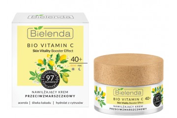 Увлажняющий крем от морщин Bielenda Bio Vitamin C Moisturizing Anti-wrinkle Cream 40+