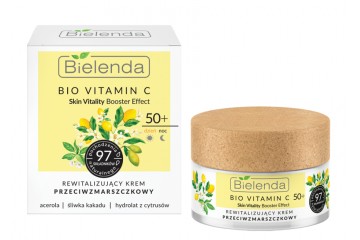 Восстанавливающий крем против морщин Bielenda Bio Vitamin C Revitalizing anti-wrinkle cream 50+