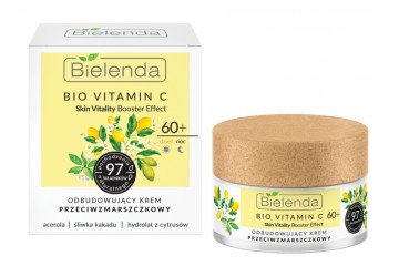 Восстанавливающий крем против морщин Bielenda Bio Vitamin C Rebuilding anti-wrinkle cream 60+