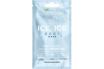 Охлаждающая гелевая маска для лица Bielenda Ice, Ice Baby! mask