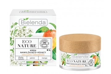 Увлажняющий и успокаивающий крем для лица Bielenda Eco Nature Moisturising and soothing cream