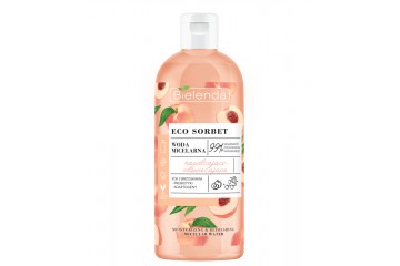 Мицеллярная вода с персиком Bielenda Eco Sorbet Peach moisturizing and nourishing micellar water