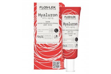 Крем против морщин для кожи вокруг глаз Floslek Hyaluron Anti-Aging Anti-wrinkle eye cream