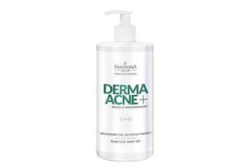 Гель для демакіяжу і очищення Farmona DERMAACNE + Pear face wash gel