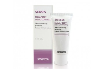 Увлажняющий крем протектор Silkses Skin Moisturizing Cream SeSderma 30 ml