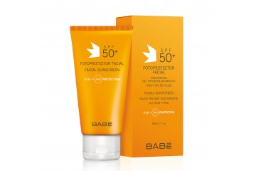 Солнцезащитный крем для лица SPF 50+ BABE Fotoprotector facial Sunscreen