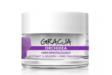 Ревіталізуючий крем проти зморшок з екстрактом орхідеї та гіалуронової кислоти Miraculum Gracja Orchid Revitalizing Anti-Wrinkle Cream