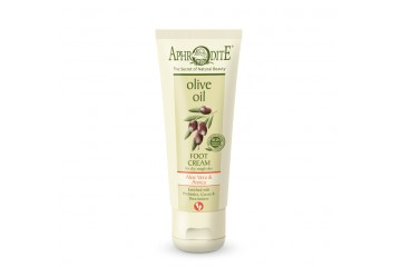 Крем для ног с экстрактом алоэ вера Aphrodite Olive Oil Foot Cream Aloe Vera & Arnica (Z-38)