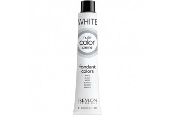 Экспресс тонирующий бальзам с блеском для волос Белый крем Nutri Color Creme Fondant Color White Revlon Professional 100 мл