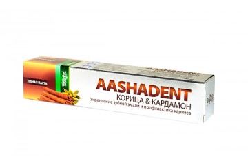 Зубная паста Аашадент Корица и Кардамон Aasha Herbals