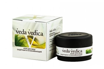 Крем для лица защитный успокаивающий Veda Vedica
