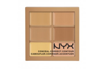 Палитра консилеров Средняя NYX Conceal CorrectContour Palette MEDIUM (3CP02)