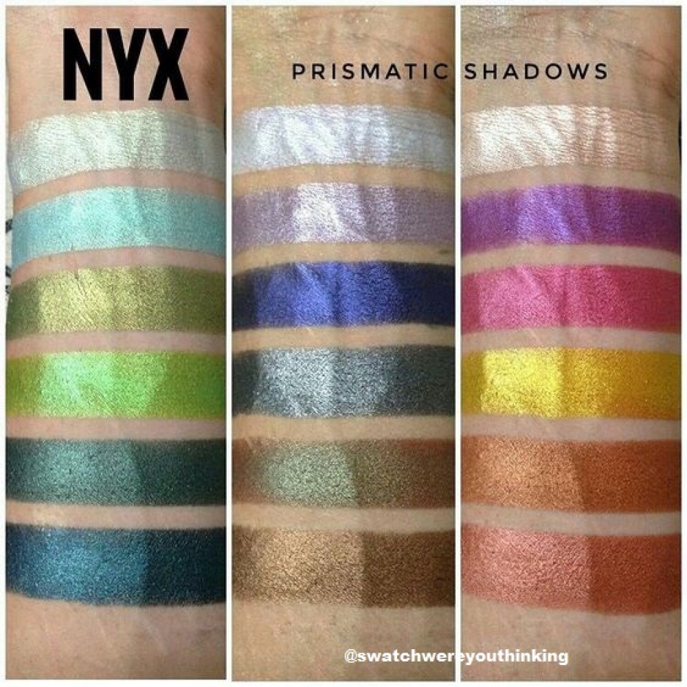 Тени для век NYX Prismatic Shadows (PS) .