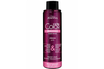Рожевий ополіскувач для освітленого волосся Joanna Ultra Color System Pink rinse for blonde hair 150 ml