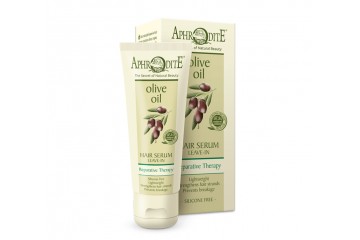 Несмываемая сыворотка для волос с оливковым маслом Aphrodite Olive Oil Hair Serum Leave-in Reparative Therapy (Z-14L)