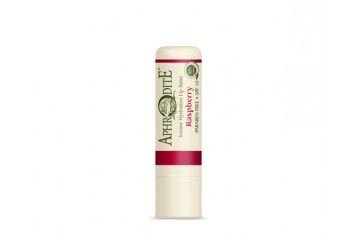 Бальзам для губ оливковый со вкусом малины Aphrodite Olive Oil lip balm with Raspberry (Z-49)