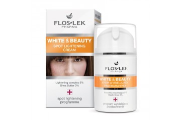 Крем осветляющий пигментные пятна Floslek White & Beauty Spot Lightening Cream