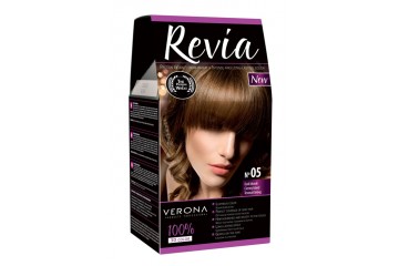 05 Темный блонд - Стойкая краска для волос Revia Verona Cosmetics